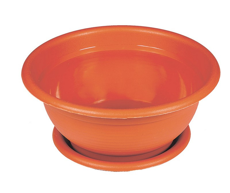 Кашпо ГОСПОДАР "РІМ" Ø27 см коричневе 92-8034, фото 1