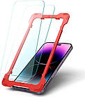 Захисне скло Caseology Snap Fit 2-Pack для iPhone 14 Pro Max, фото 3