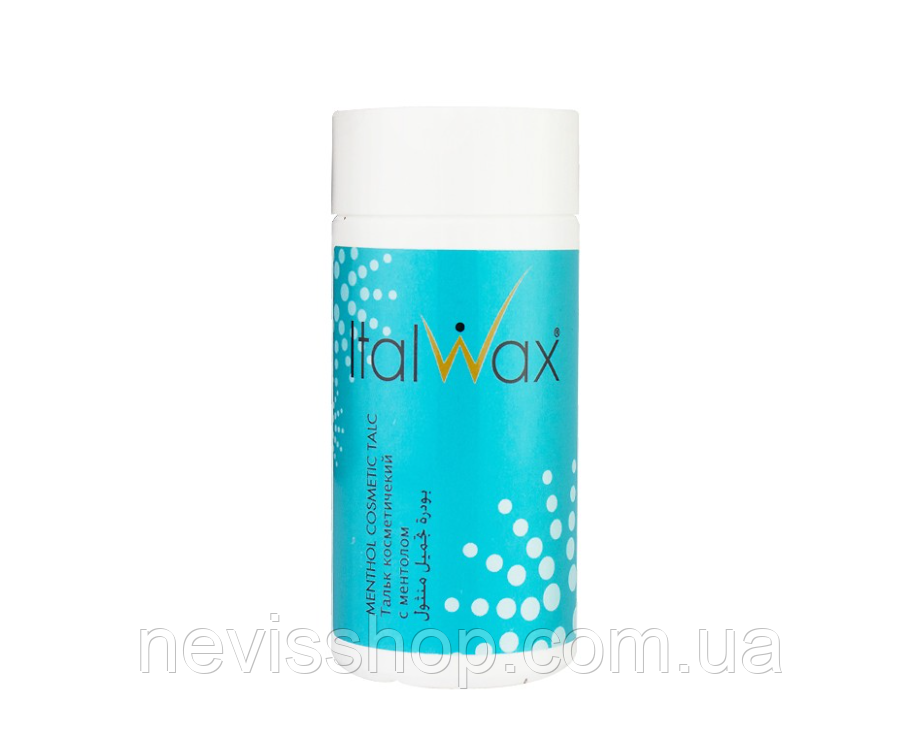 Тальк косметичний з ментолом ItalWax, 50 г