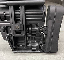 Приклад (база) снайперський DLG TBS TACTICAL DLG-011, Mil-Spec, з регульованим потиличником та підщочником, фото 6