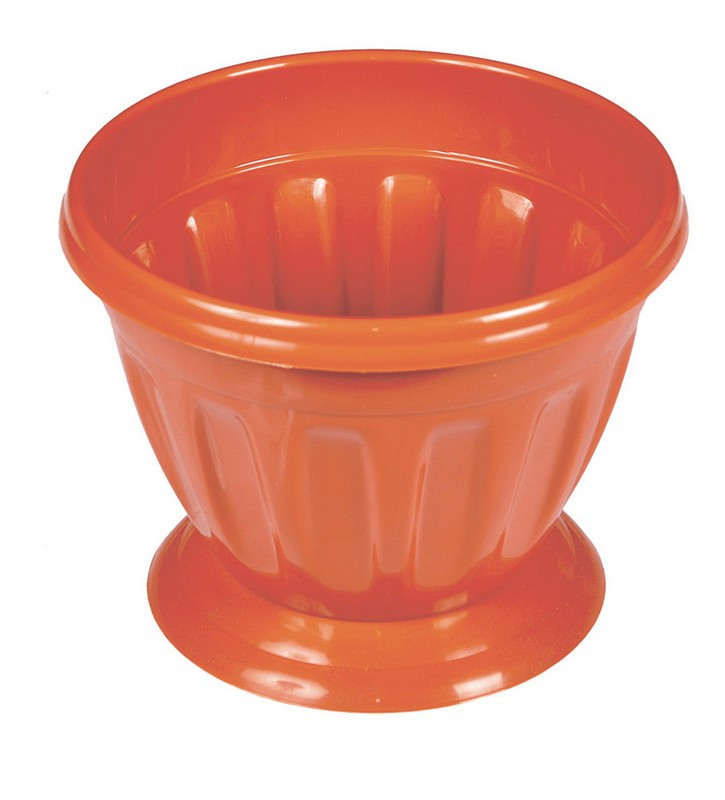 Кашпо ГОСПОДАР "СОФІ" Ø15 см коричневе 92-8011, фото 1