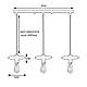 Світильник підвісний лофт MSK Electric Disk на три плафони NL 2009-3 BK, фото 3