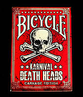 Карты игральные Bicycle Karnival Death Heads Carnage Edition