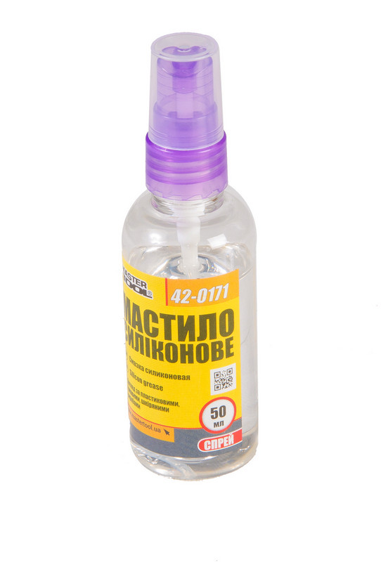 Мастило силіконове MASTERTOOL 50 г спрей 42-0171, фото 1