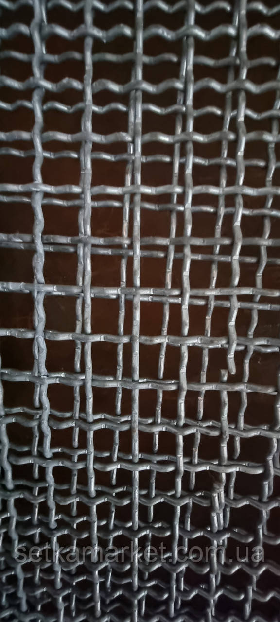 Сетка Канилированная, Ячейка 12х12 мм, Проволока 2 мм. Оцинкованная ...