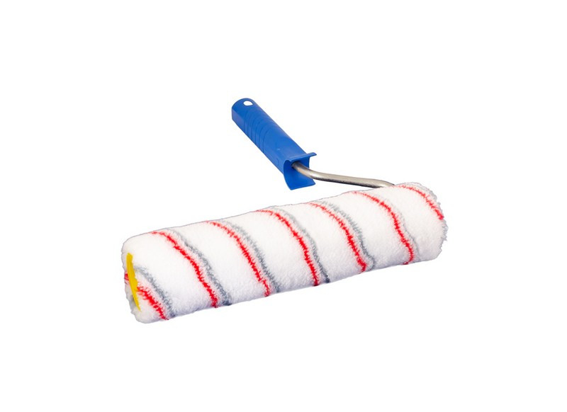 Валик MASTERTOOL Мультиколор 48х250х11 мм d 8 мм з ручкою 92-5704-P
