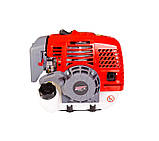 Тример бензиновий MPT PROFI 1400 Вт 43 см3 3200 об./хв штанга 28х2 мм котушка+диск MBC4303, фото 7