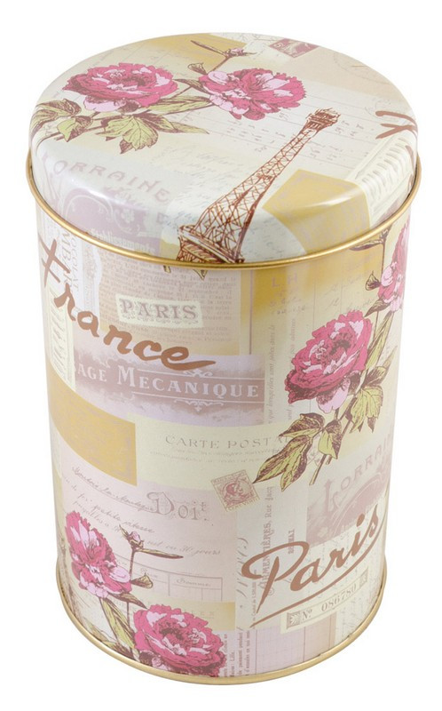 Банка для сипких продуктів ГОСПОДАР 1.3 л Ø 100 мм h 155 мм 92-0861, фото 1