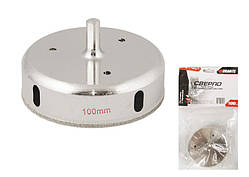 Свердло трубчасте GRANITE з алмазним напиленням для скла та плитки 100 мм 2-01-201