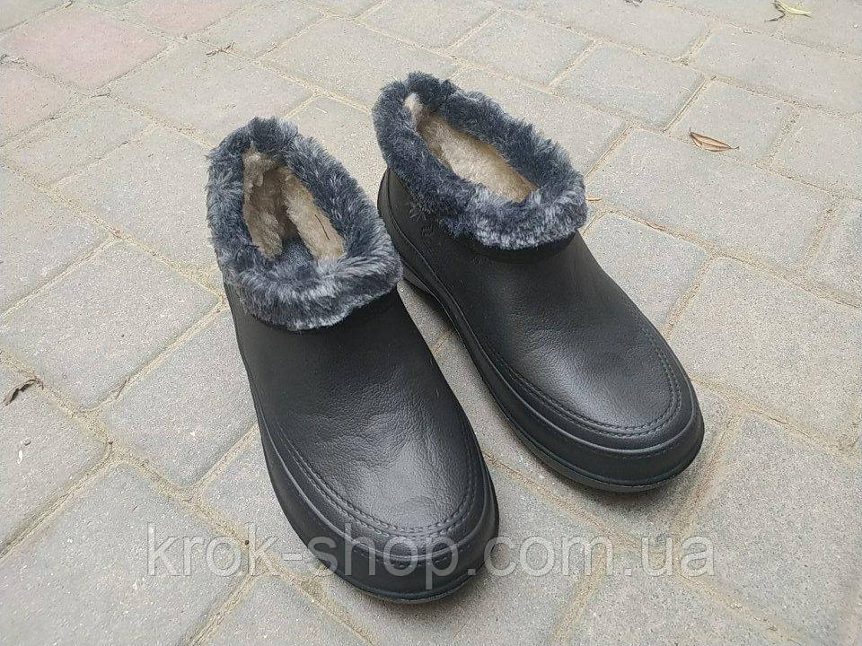 Калоші теплі чоловічі + жіночі (38-45) Паяс оптом