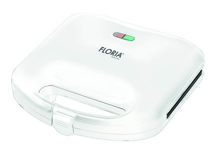 Сэндвичница тостер Floria ZLN4305, 750W, white