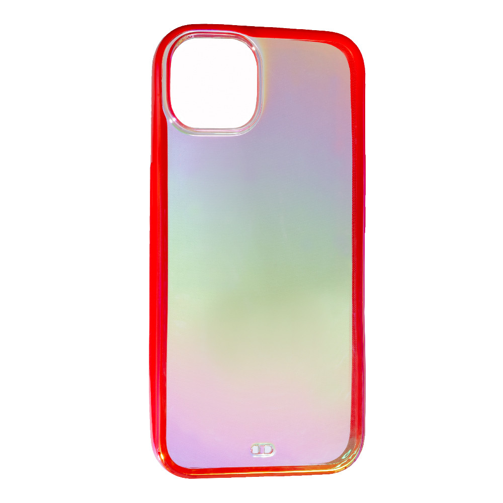 TPU чохол Gradient Color на iPhone 14 Plus (на айфон 14 плюс) червоний