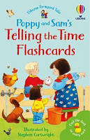 Англійська мова. Usborne Poppy and Sam's Telling the Time Flashcards