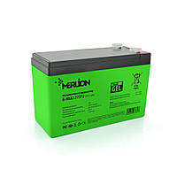 Акумуляторна батарея MERLION G-MLG1275F2 12 V 7,5 Ah (150 x 65 x 95 (100)) Green Q5