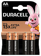 Батарейка DURACELL AA/LR6 (4шт)