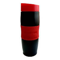 Термокружка «Brün Bёrg» BB-6003 380 мл нержавіюча сталь червона 55220- E