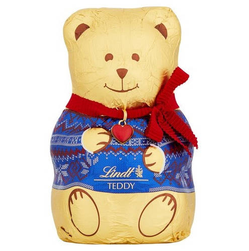 Шоколадная фигурка медведь Lindt Teddy молочный шоколад 100 г (ID ...