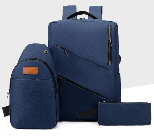 Набір рюкзак міський + сумка через плече + клач, фото 1