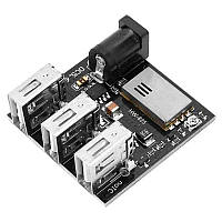 Модуль dc-dc 3xusb 5V/4A перетворювач знижуючий Uin 5.6-14V