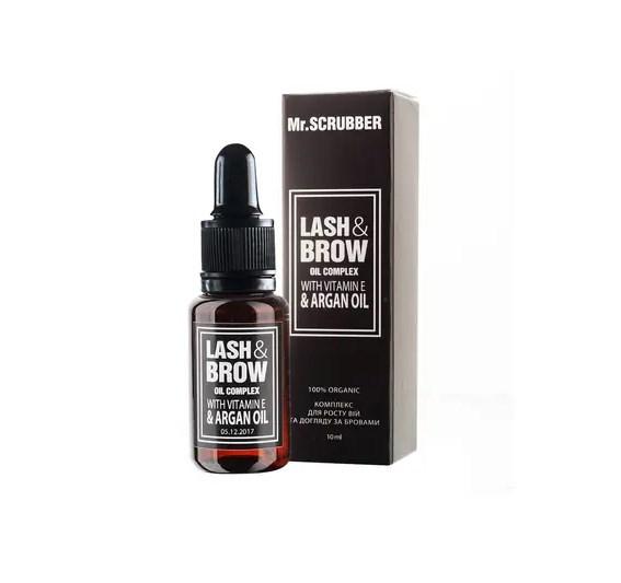 Олія для брів і вій Mr Scrubber Lash & Brow Oil Complex 10 мл