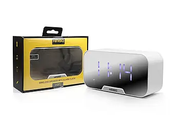 Мінідинамік Bluetooth з годинником KIMISO K-10 60шт 8819