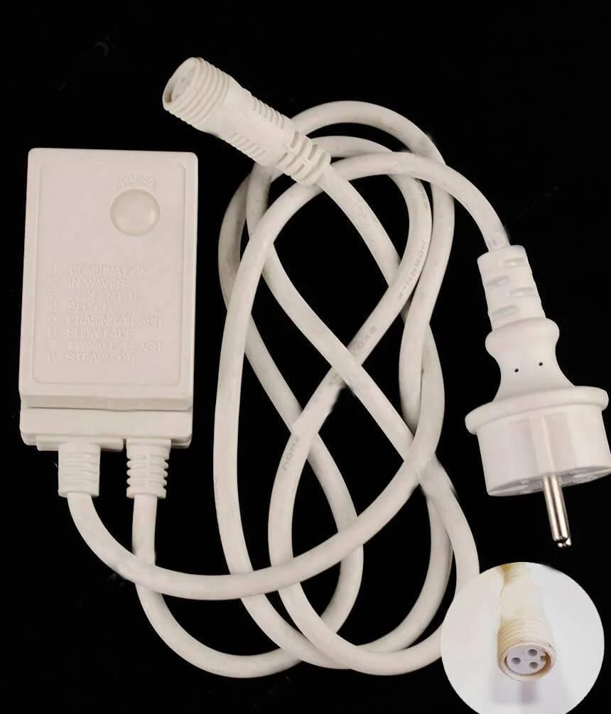 Вуличне реле з режимами. білий/провід 3 жильн, фото 1