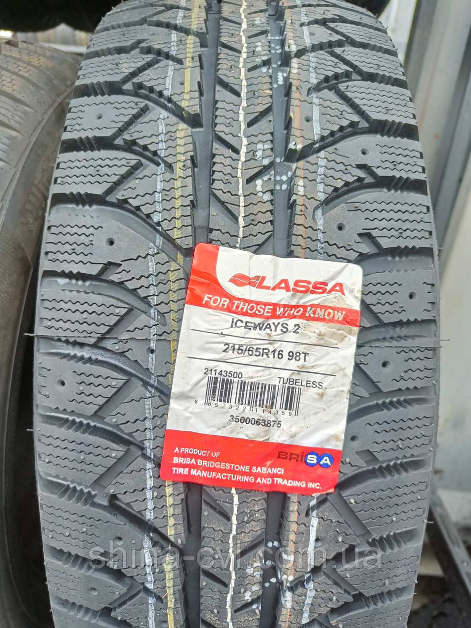 Зимові шини 215/65 R16 98T LASSA ICEWAYS 2