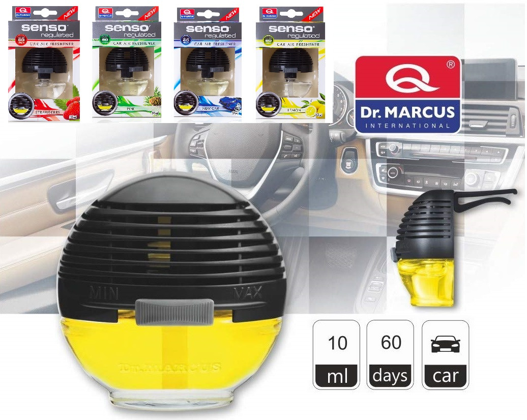 Автоосвежитель Dr. Marcus Senso Regulate (выбор аромата), Ароматизатор автомобильный (Пахучка в салон авто)MiX - фото 1 - id-p155597575