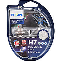 Галогенная лампа Philips RacingVision H7 +200% 55W (2 шт.)