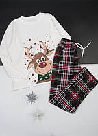 Піжама жіноча чоловіча унісекс тепла, 44, 50 р.