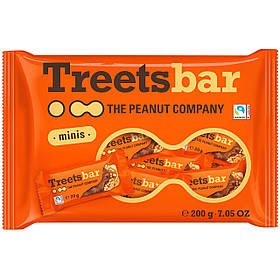 Батончики Treetsbar Minis Peanut Company 10s 200g УЦЕНКА