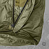 Зимовий Спальник Військовий -35° Спальний Мішок на Флісі ХХЛ Армійський Тактичний Теплий 210*100 ЗСУ Олива, фото 3
