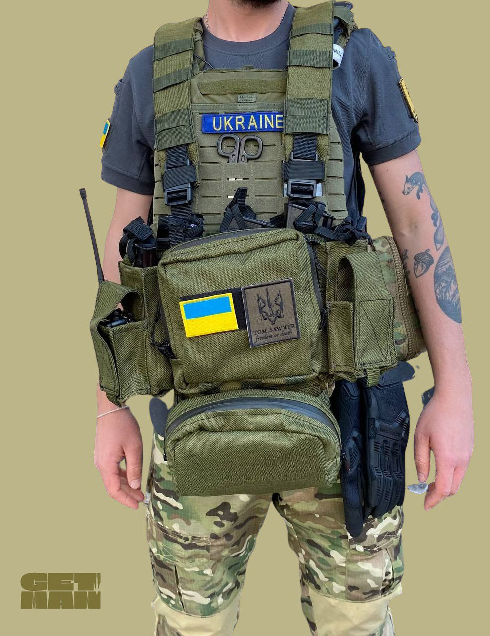 Жилет-розвантаження з аптечкою тип2, фото 1