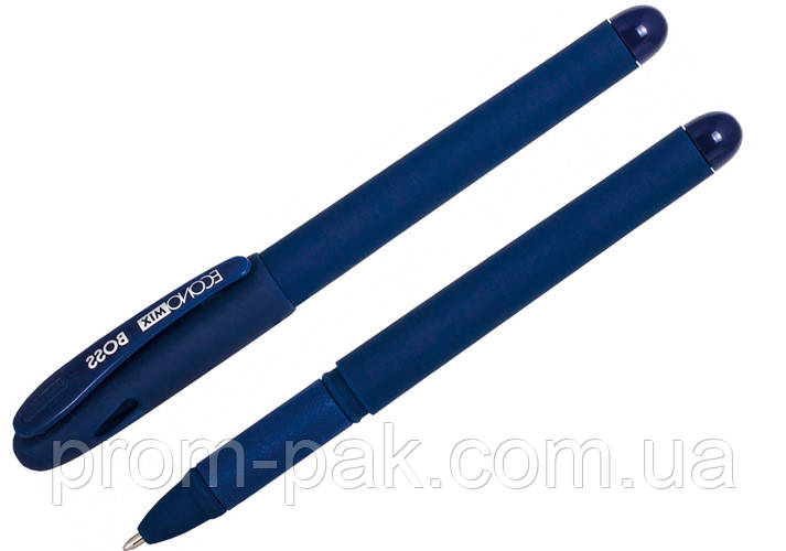 Ручка гелева Economix Boss Синя 1 мм 11914-02