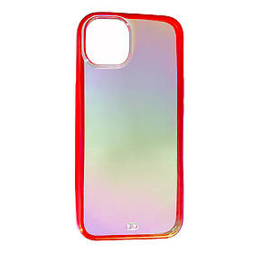 Накладка Gradient Color Apple iPhone 14 Plus,  Red