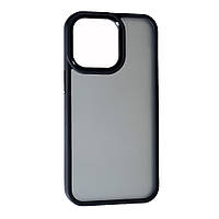 Накладка Matte Metal Buttons Apple iPhone 13 Pro, Black