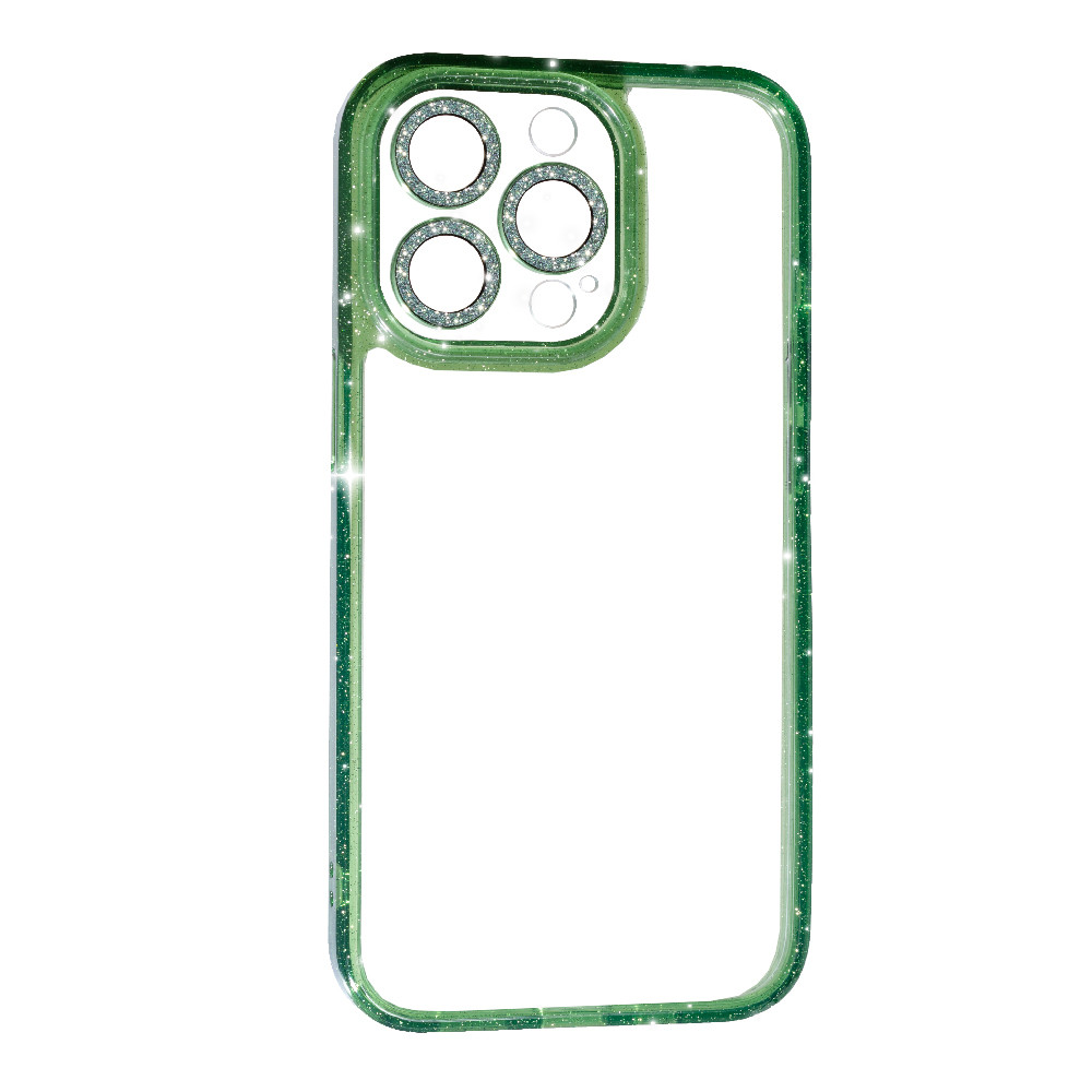 Накладка Brilliant Apple iPhone 14 Pro, Зелений, протиударний TPU, покращена захист камери, фото 1