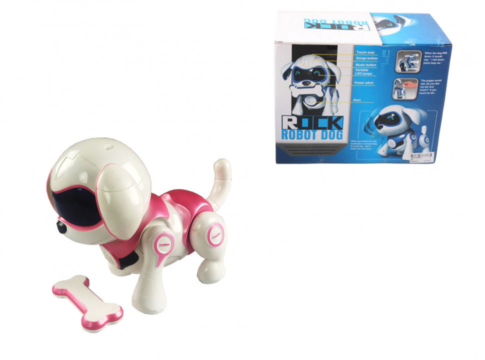 Купить Робот-собака, на батар-ке. 961P (Розовая) (Розовая), Time Toys ...