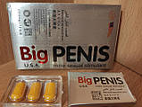 Біг Пеніс препарат для підвищення потенції чоловіків Big Penis (12 таблеток), фото 4