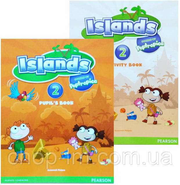 Islands 2 Pupil's Book with pincode + Activity Book with pincode (Підручник + зошит) Комплект з англійської мови