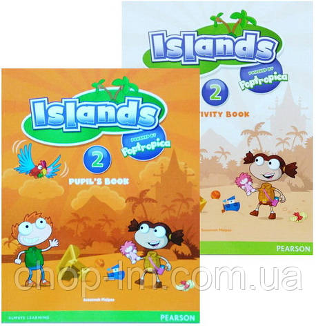 Islands 2 Pupil's Book with pincode + Activity Book with pincode (Підручник + зошит) Комплект з англійської мови, фото 1
