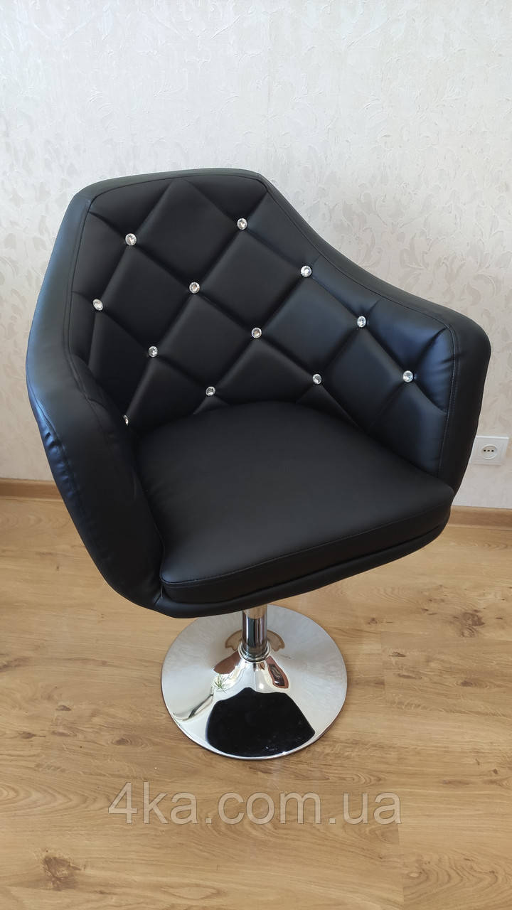 Крісло перукарське НС830N, чорне