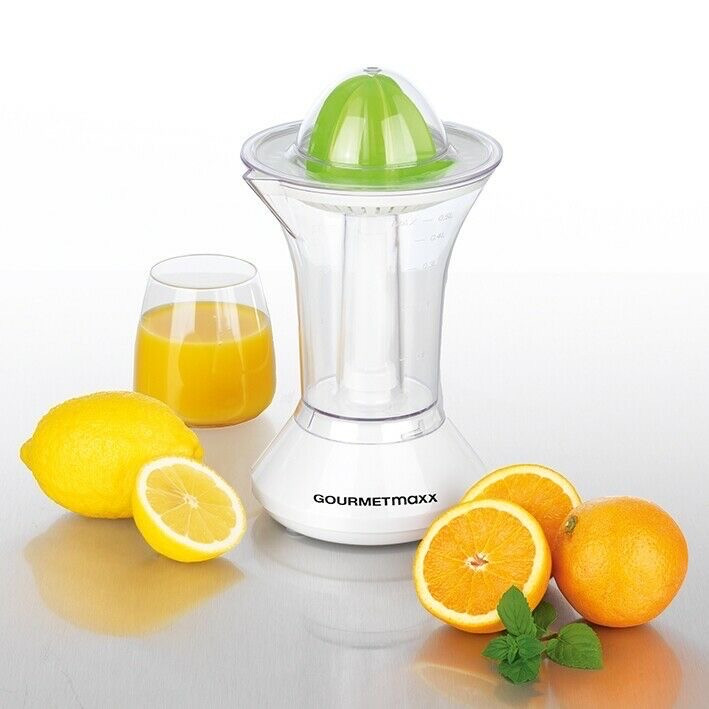 Соковитискач для цитрусових Gourmetmaxx (25 Вт, автовмикання, контейнер для соку 0,5л)