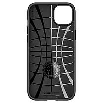 Чохол Spigen для iPhone 14 Plus / 15 Plus - Liquid Air, Matte Black (ACS04891), фото 4