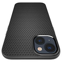Чохол Spigen для iPhone 14 Plus / 15 Plus - Liquid Air, Matte Black (ACS04891), фото 6