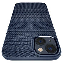 Чохол Spigen для iPhone 14 - Liquid Air, Navy Blue (ACS05038), фото 6