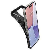 Чохол Spigen для iPhone 14 Pro - Liquid Air, Matte Black (ACS04957), фото 5