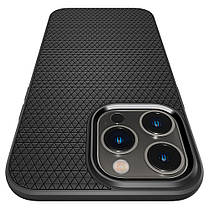 Чохол Spigen для iPhone 14 Pro - Liquid Air, Matte Black (ACS04957), фото 6