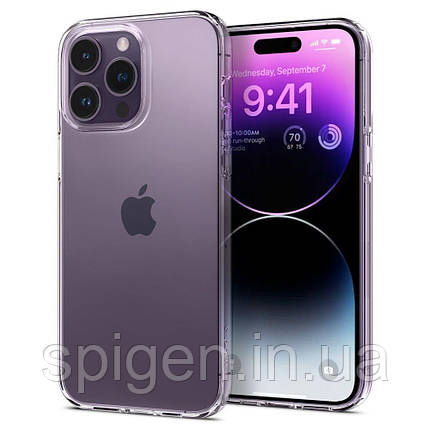 Чохол Spigen для iPhone 14 Pro - Liquid Crystal, Crystal Clear (ACS04953), фото 1