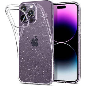 Чохол Spigen для iPhone 14 Pro - Liquid Crystal Glitter, Crystal Quartz (ACS04954)